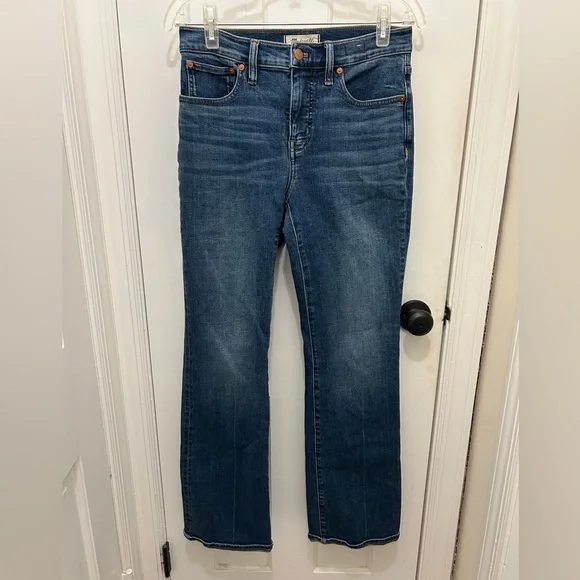 MADEWELL KICK OUT FULL LENGTH JEANS SIZE 28 - Picture 2 of 9
